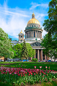 Исаакиевский собор в Санкт-Петербурге. (Код изображения: 16042)