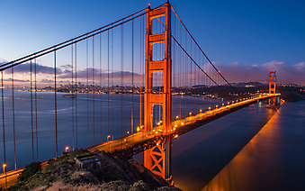 Мост Золотые ворота. Сан-Франциско (Код изображения: 16061)