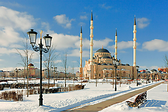 Мечеть Ахмада Кадырова. Чечня (Код изображения: 16083)