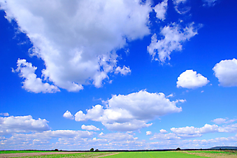 Голубое небо. (Код изображения: 19011)
