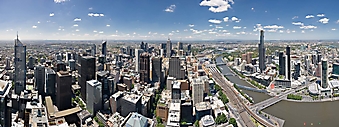 Панорама города, Мельбурн (Каталог номер: 02386)