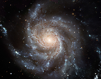 Фото спиральной галактики. (Код изображения: 12054)