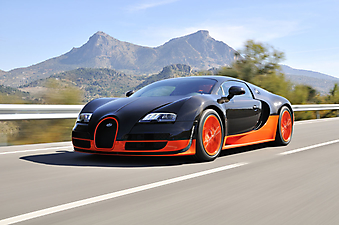 Bugatti Veyron. (Код изображения: 13016)