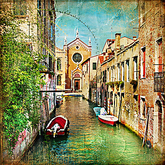 Красивая Венеция. (Код изображения: 14018)