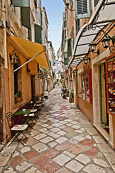 Корфу, Греция. (Код изображения: 14022)