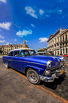 Автомобили на улице Гаваны (Каталог номер: 14168)