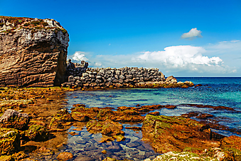 Пляж острова Тарифа. Испания. (Код изображения: 05107)